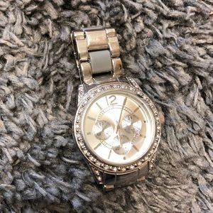 Silver watch